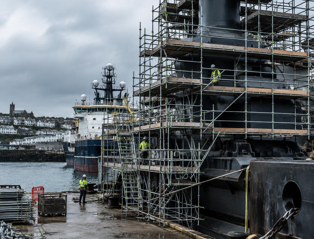 Industrial & specialist scaffolding project